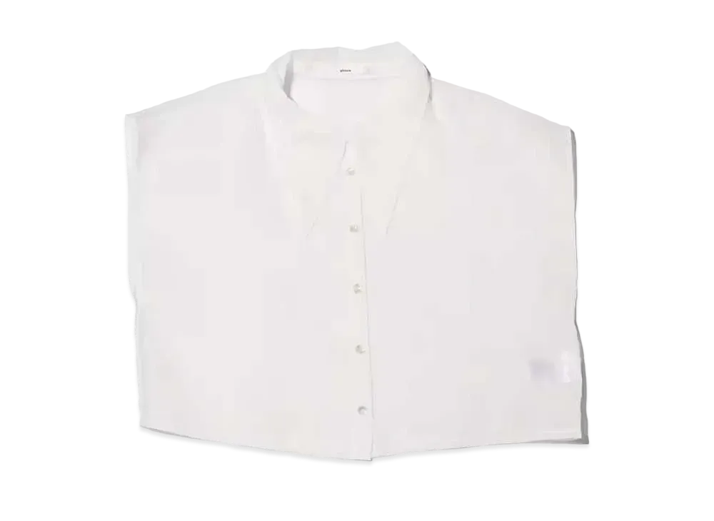 atmos pink Organdy Noslee Shirt "White"