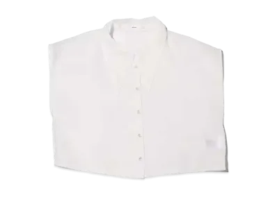 atmos pink Organdy Noslee Shirt "White"