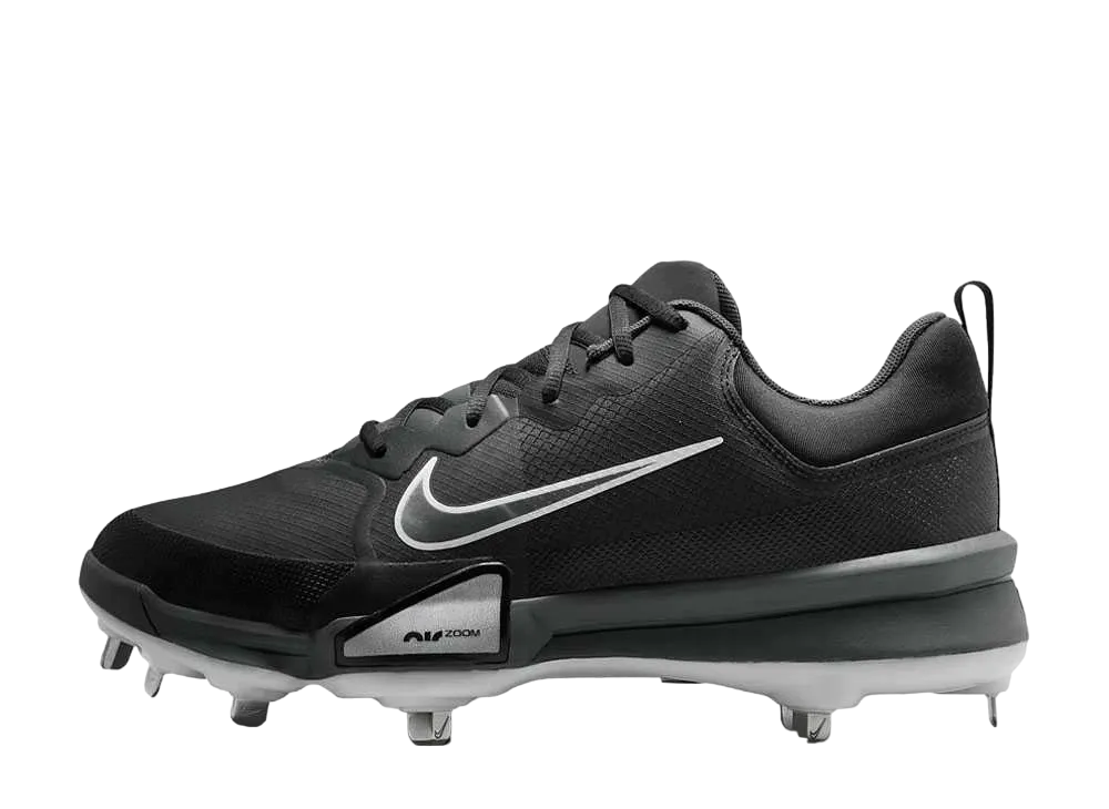 ナイキ フォース ズーム トラウト9 プロ "ブラック/アンスラサイト/ホワイト/メタリックシルバー"