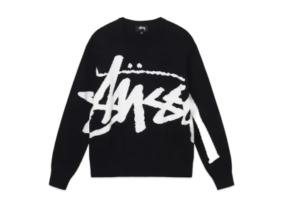 Stussy Stock Sweater "Black"