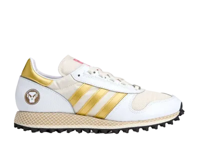 Goldie × adidas Spezial SIlverbirch "Feather White/Metallic Gold"