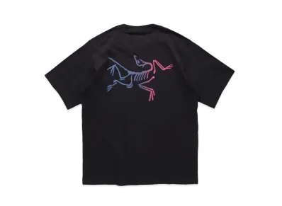 ARC'TERYX Kragg Cotton Logo SS M "Black/Multi"