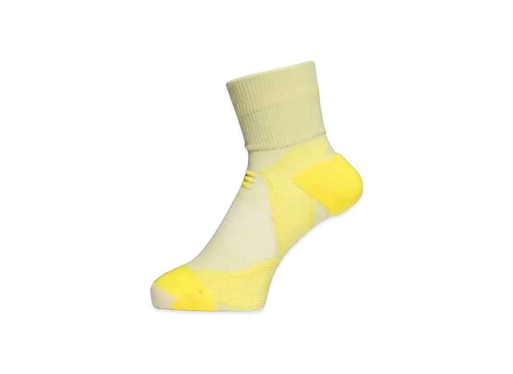 Goldwin Arch Support Quarter Socks (C3 Fit / Unisex) "Lemonade"
