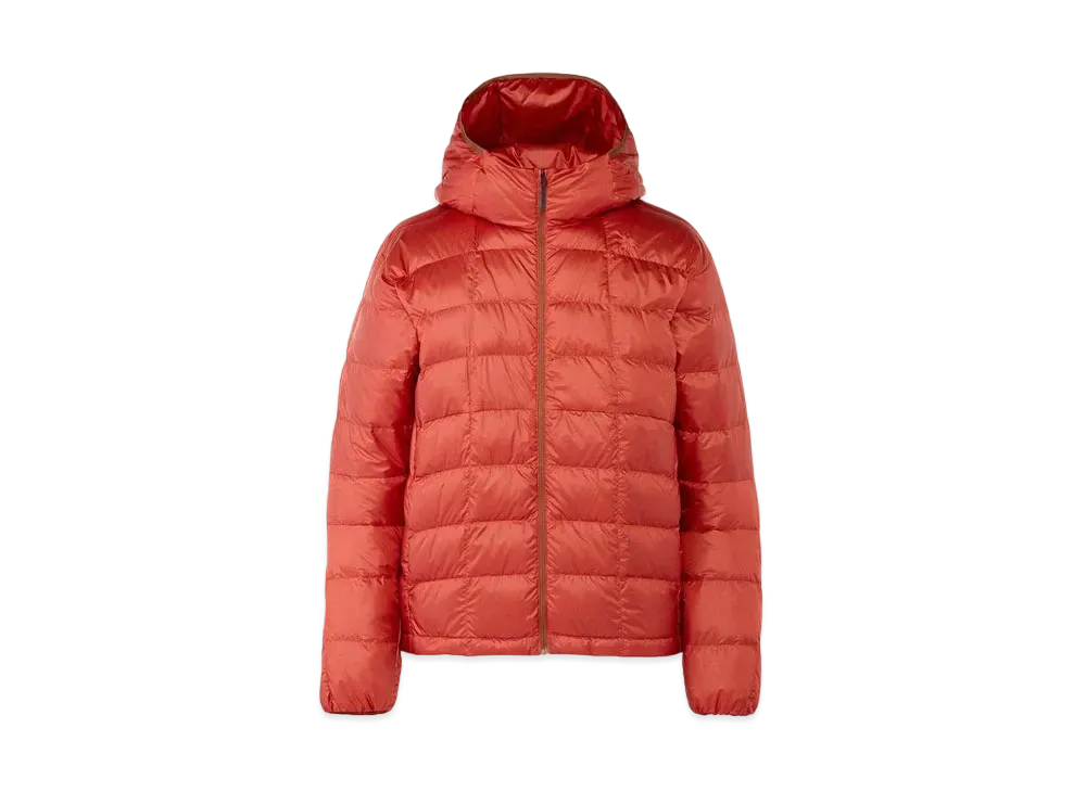 Goldwin Partex Quantum Light Down Hoodie (Unisex) "Last Orange"