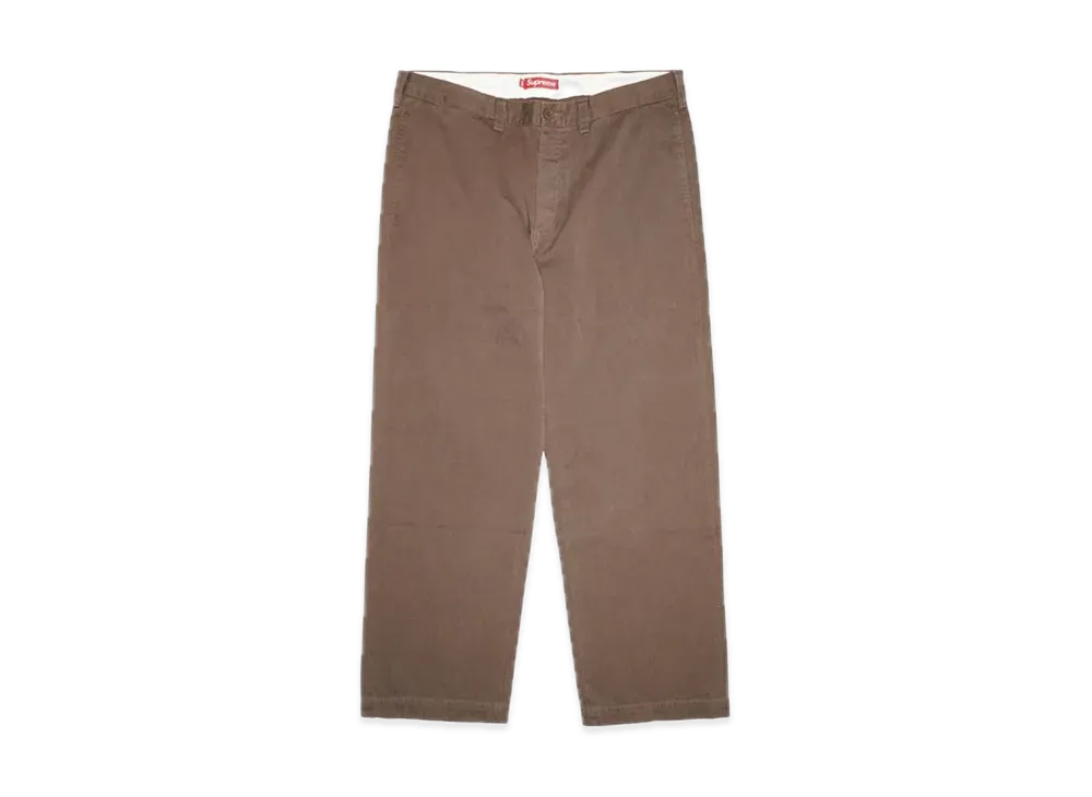 Supreme Chino Pant "Brown" (24FW)