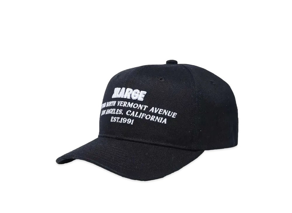 XLARGE LA STORE ADD CAP "BLACK"