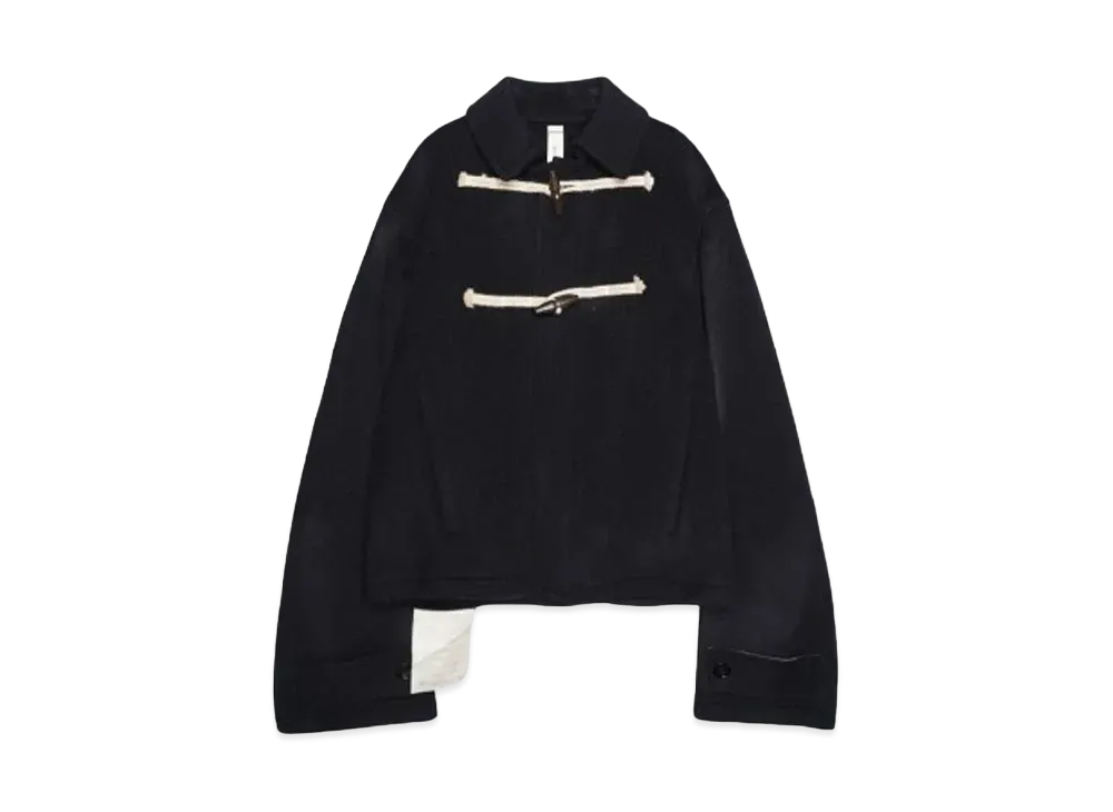 SHINYAKOZUKA DUFFLE JK WITH NO BIJOU "BLACK"