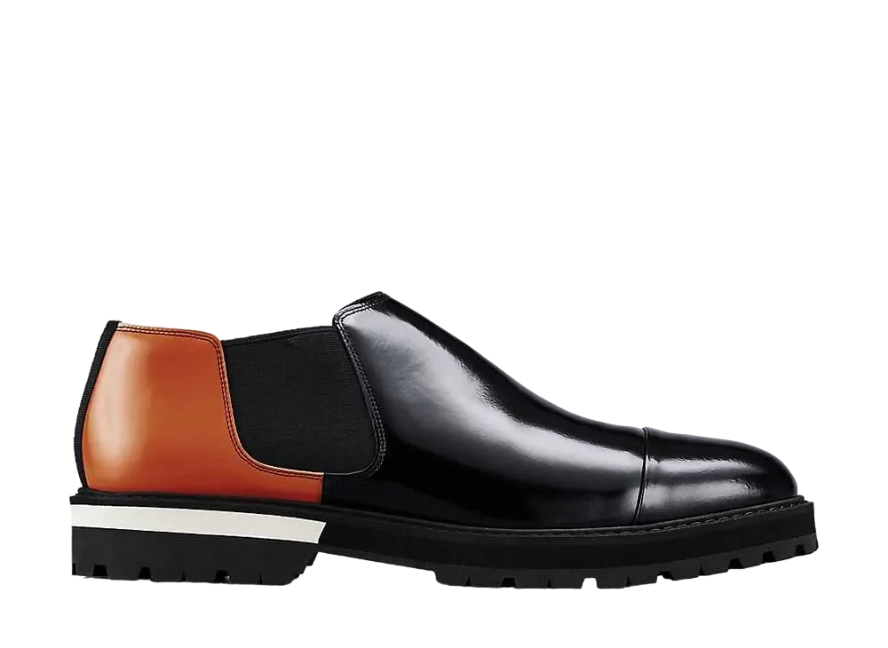 Onitsuka Tiger THE ONITSUKA Side Gore Boot Lo "Black/Habanero"