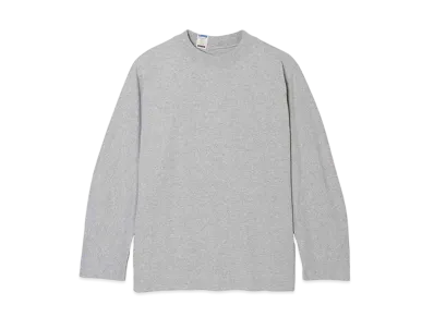 Champion x N.HOOLYWOOD Long Sleeve T-Shirt "Oxford Gray"