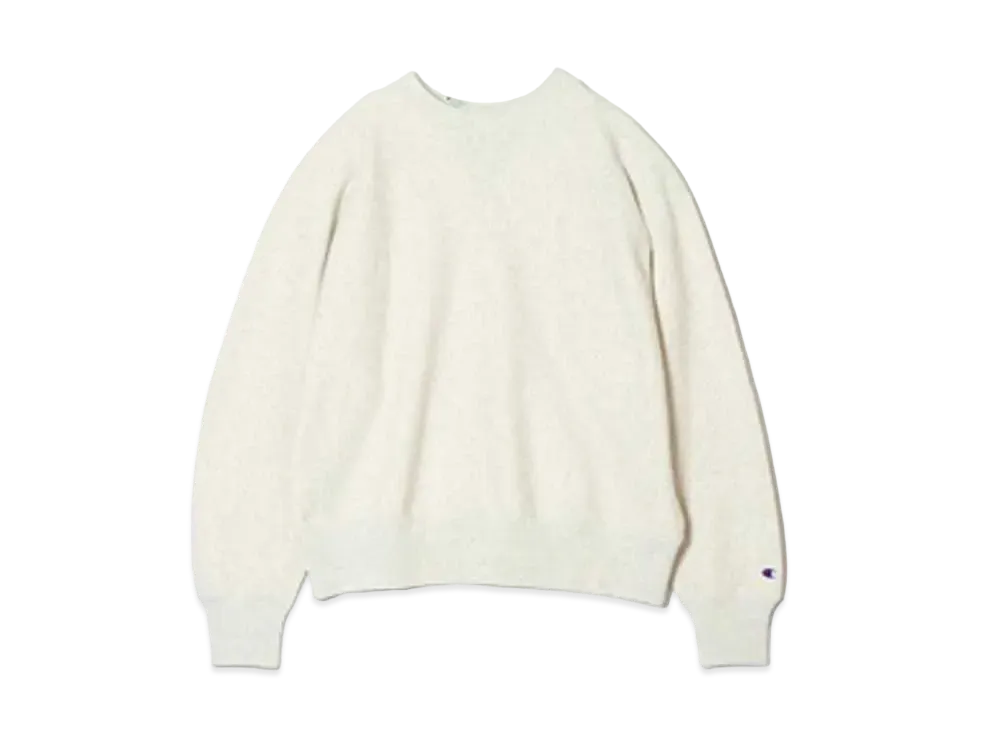 Champion x N.HOOLYWOOD Reverse Weave Crewneck Sweatshirt "Oatmeal"