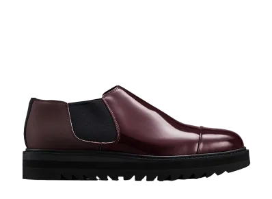 Onitsuka Tiger THE ONITSUKA Side Gore Boot Lo "Burgundy"