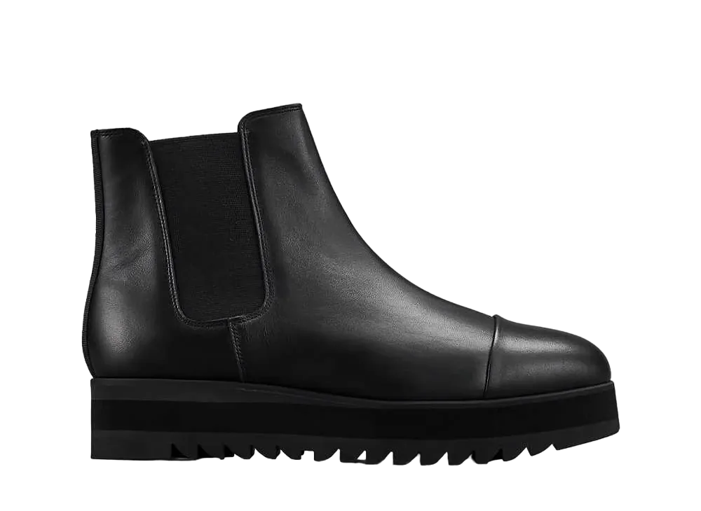 オニツカタイガー ジ オニツカ ウィメンズ サイドゴアブーツ ハイ "ブラック"