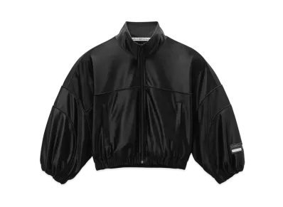 Alexander Wang Cropped Track Jacket "Black"