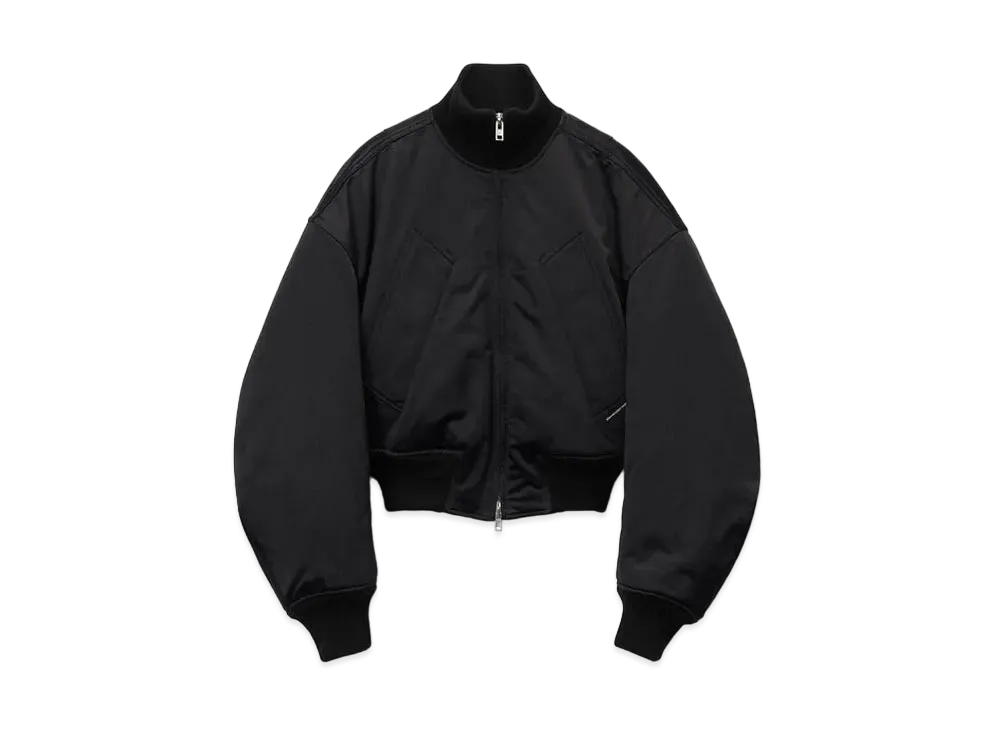 Alexander Wang Satine Bomber Jacket "Black"