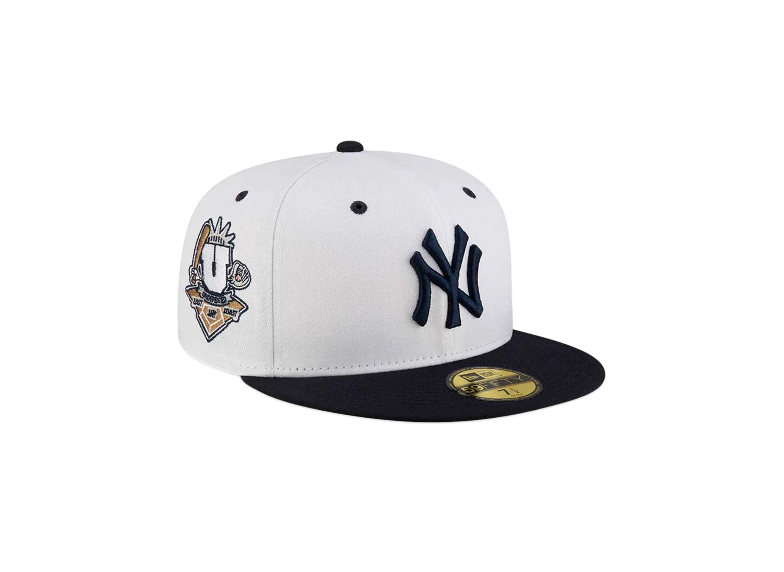 NEW ERA 59Fifty Undefeated x New York Yankees "White/Navy"