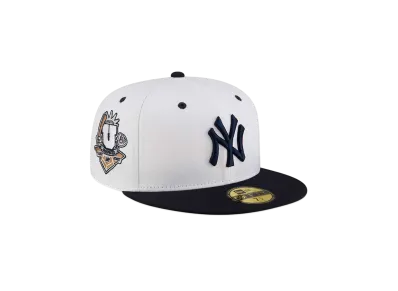 NEW ERA 59Fifty Undefeated x New York Yankees "White/Navy"