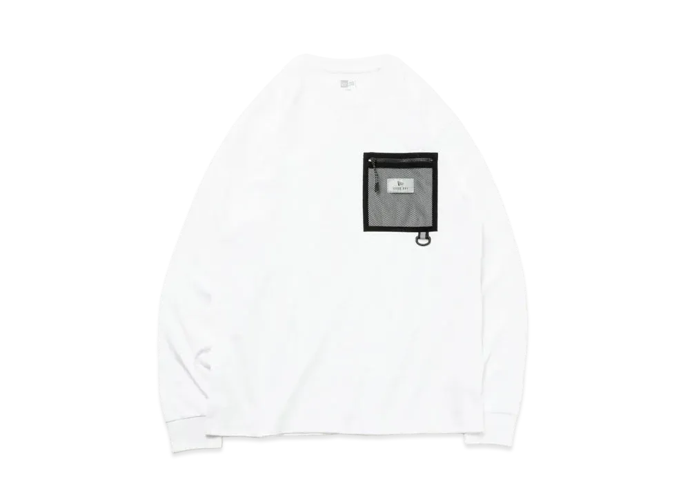 NEW ERA Angler Collection New Era Outdoor Regular Fit Long Sleeve Field Pocket Performance T-Shirt "White"