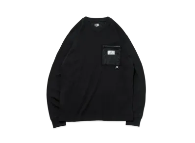 NEW ERA Angler Collection New Era Outdoor Regular Fit Long Sleeve Field Pocket Performance T-Shirt "Black"