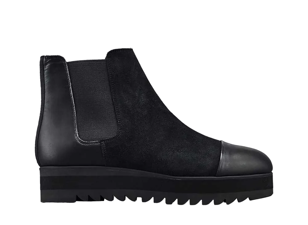 オニツカタイガー ジ オニツカ ウィメンズ サイドゴアブーツ ハイ "ブラック/カーボン"