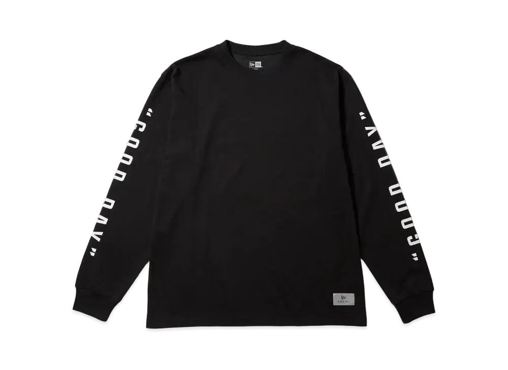 NEW ERA Angler Collection New Era Outdoor Long Sleeve Oversized Performance T-Shirt Good Day "Black"