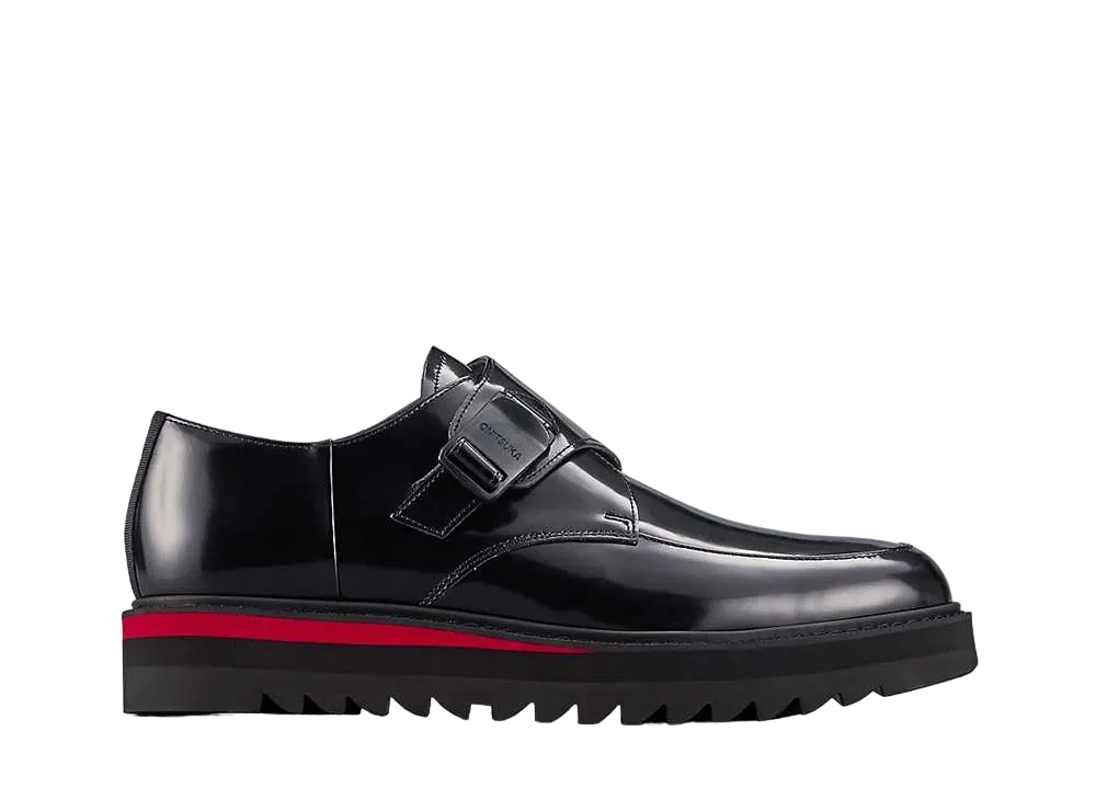 オニツカタイガー ジ オニツカ モンク "ブラック/クラシックレッド"