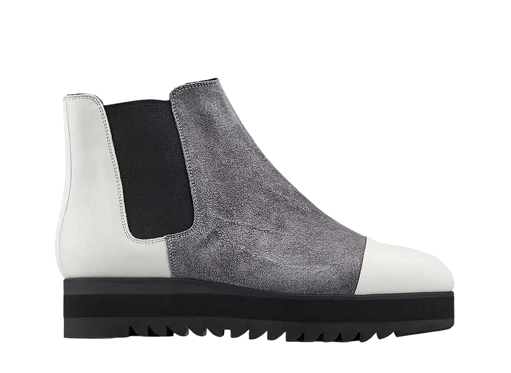 Onitsuka Tiger THE ONITSUKA Women's Side Gore Boot Hi "Carbon/White"