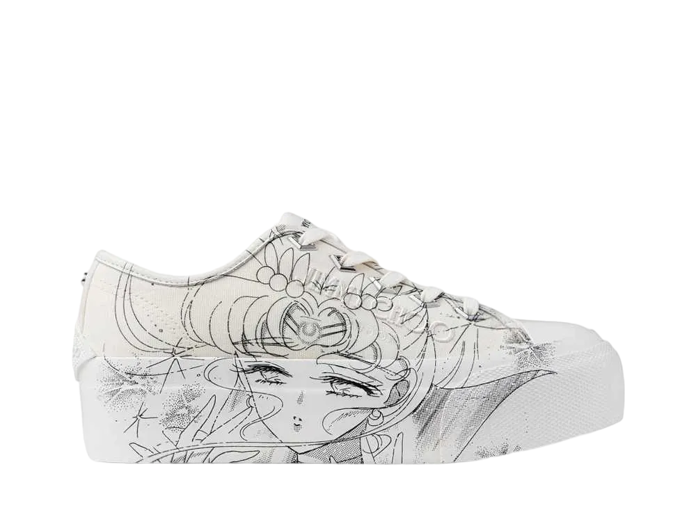 Jimmy Choo x Pretty Guardian Sailor Moon Women's Sailor Guardians Palma Maxi/F (Includes 2 Packs of Collector Cards)