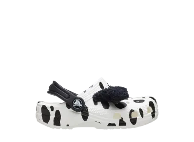 Crocs LITTLE KIDS Classic Clog I AM Dalmatian "White/Black"