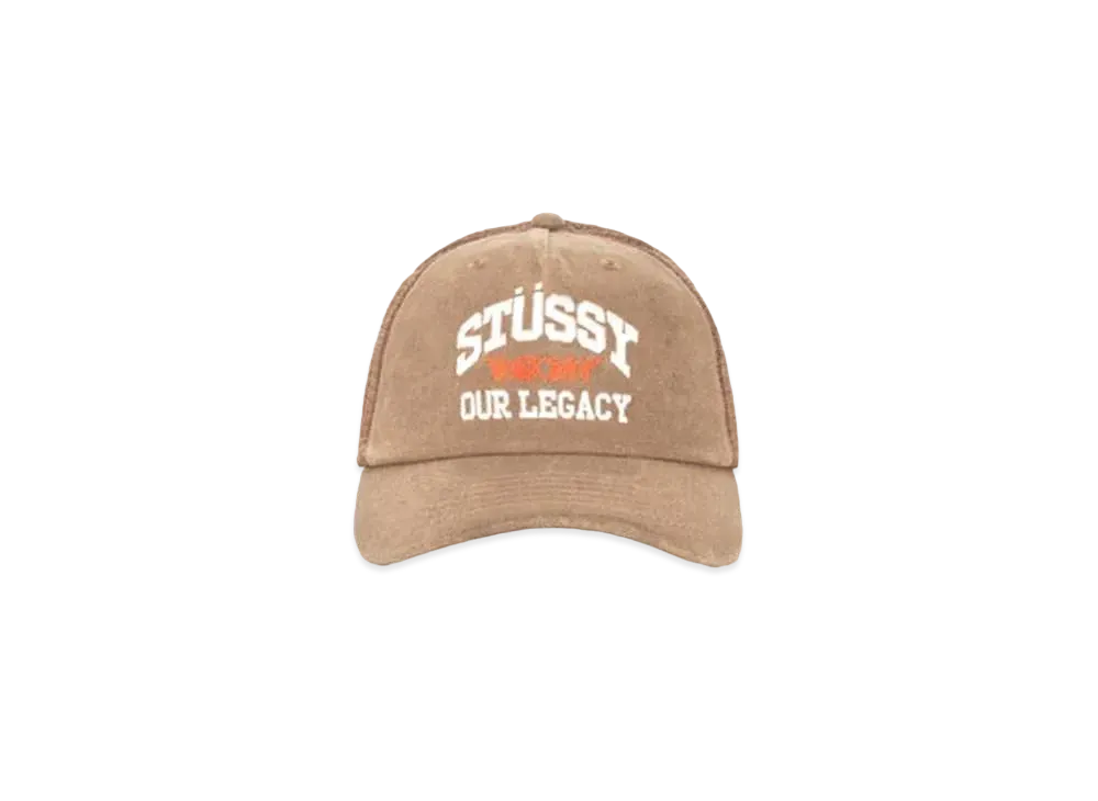 Stussy x Our Legacy Work Shop Lp Trucker Cap "Pale Brown"