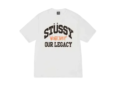 Stussy x Our Legacy Work Shop Collegiate Pigment Dyed Tee "Natural" 3903958