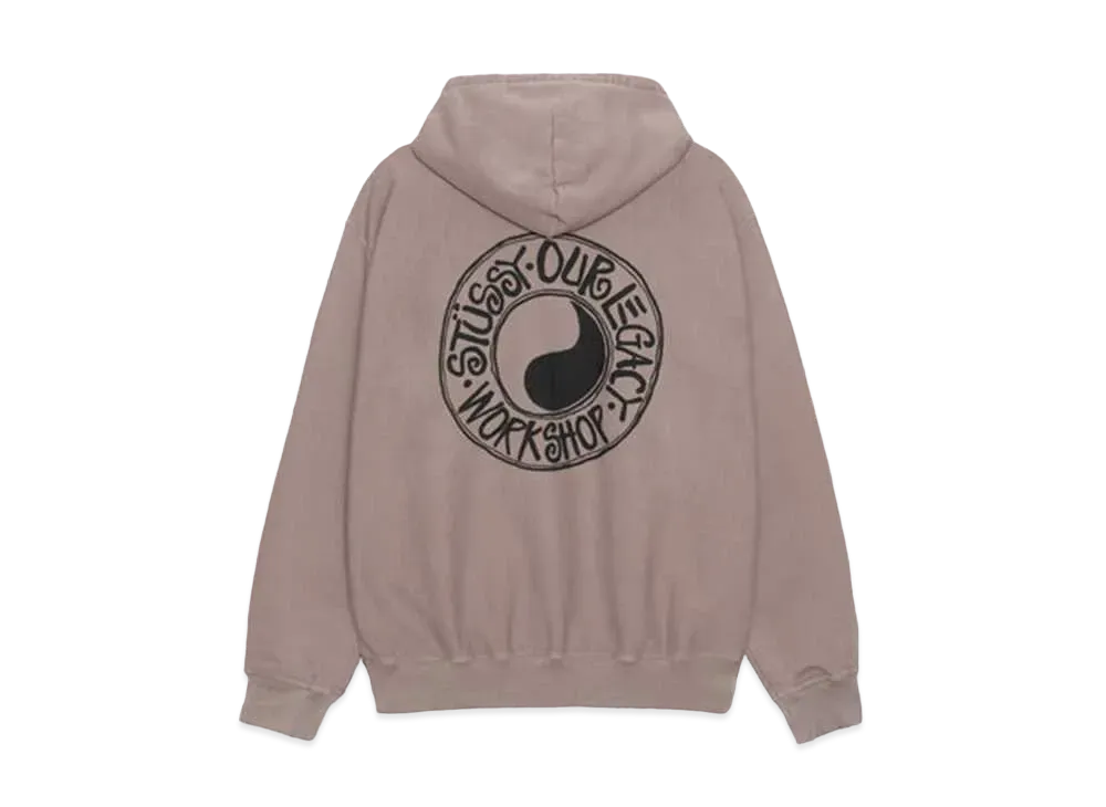 Stussy x Our Legacy Work Shop Buana Pigment Dyed Hoodie "Taupe"