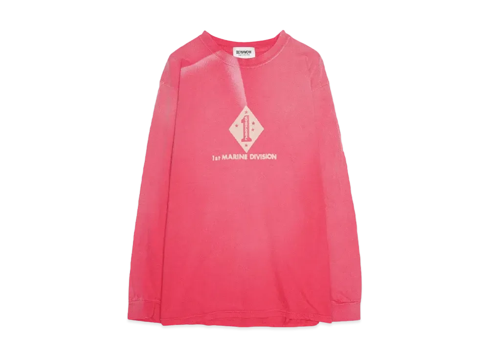 BOW WOW 1ST MARINE DIVISION LS "RED AGING"