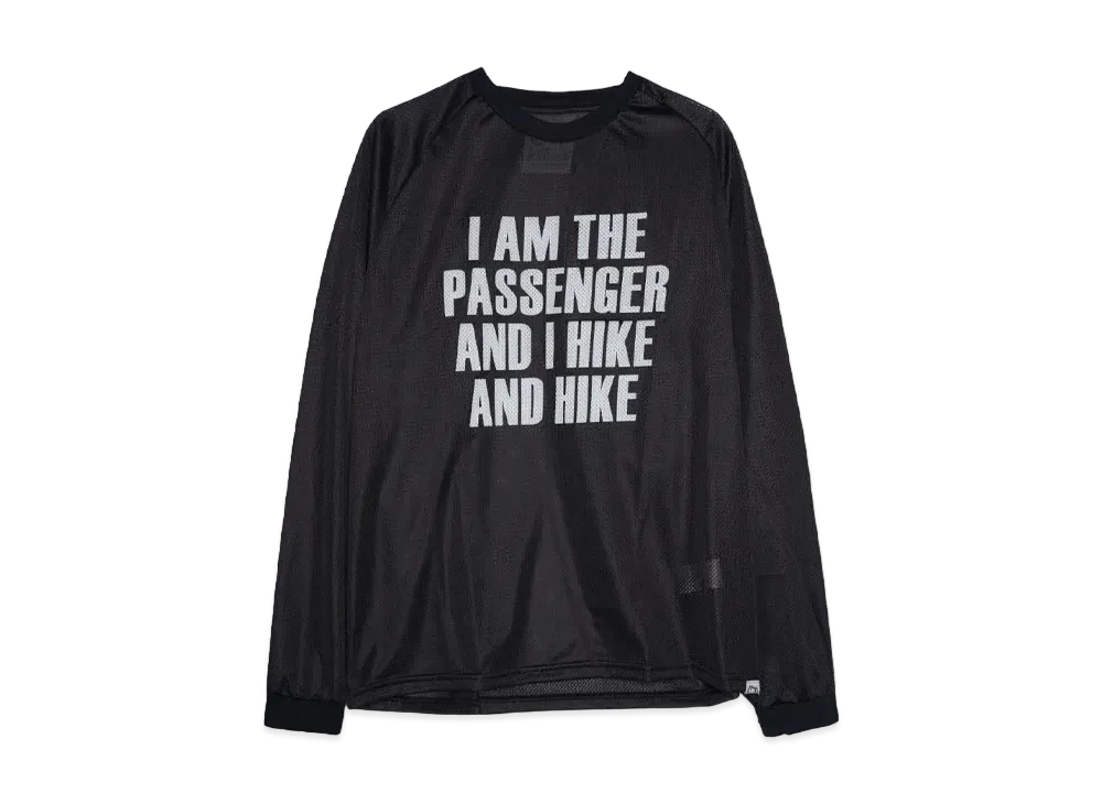 CMF OUTDOOR GARMENT QUICK DRY MESH TEE L/S PT "BLACK"