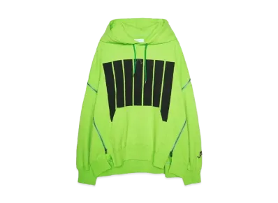 FACETASM 7 BARS ZIPPER HOODIE "GREEN"