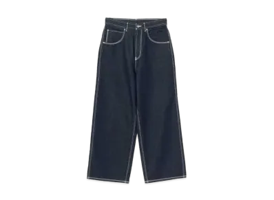 BEAMS FUTURE ARCHIVE Logo Baggy Denim "Indigo"