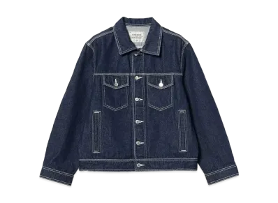 BEAMS FUTURE ARCHIVE Logo Denim Jacket "Indigo"