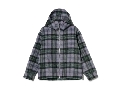 BEAMS FUTURE ARCHIVE Shaggy Hood Blouson 2 "Lavender"