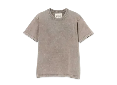 BEAMS FUTURE ARCHIVE Chemical Washed T-Shirts "Grey"