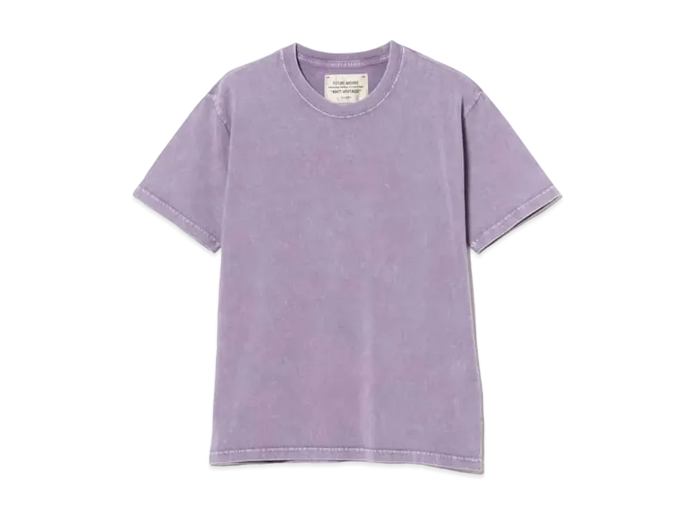 BEAMS FUTURE ARCHIVE Chemical Washed T-Shirts "Purple"
