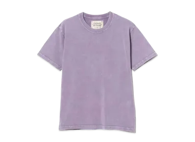 BEAMS FUTURE ARCHIVE Chemical Washed T-Shirts "Purple"