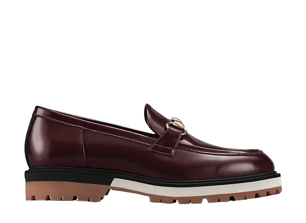 オニツカタイガー ジ オニツカ ウィメンズ ビットローファー "バーガンディ"