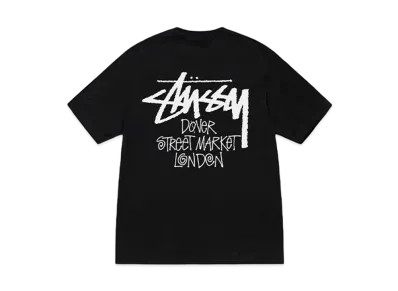 Stussy x DSM Dover Street Market Tee "Black"