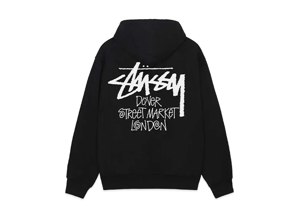 ステューシー x ドーバーストリートマーケット フーディー "ブラック"