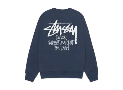 Stussy x DSM Dover Street Market Sweatshirt "Navy"