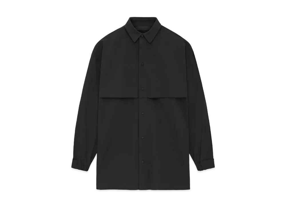 FEAR OF GOD Essential Military Nylon Overshirt "Black"