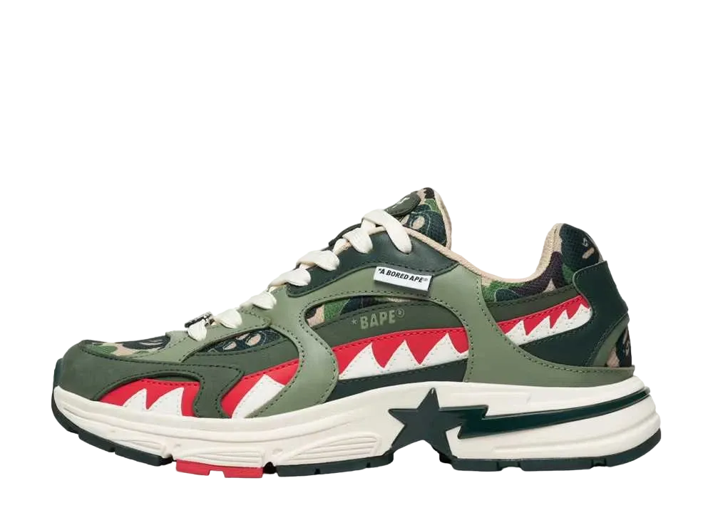 Bored Ape Yacht Club × A BATHING APE® SHARK STA "Green"