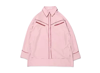 atmos pink Side Button Western Shirt "Pink"