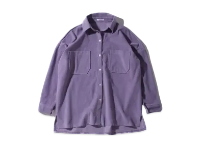 atmos pink Corduroy Haori Tops "Purple"