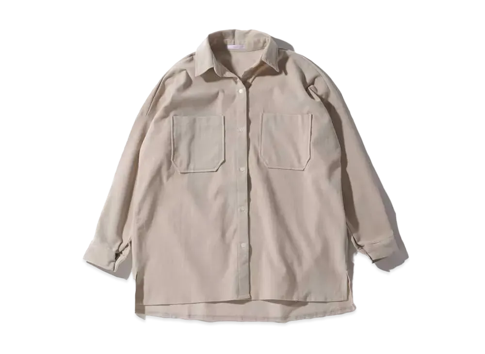 atmos pink Corduroy Haori Tops "Beige"