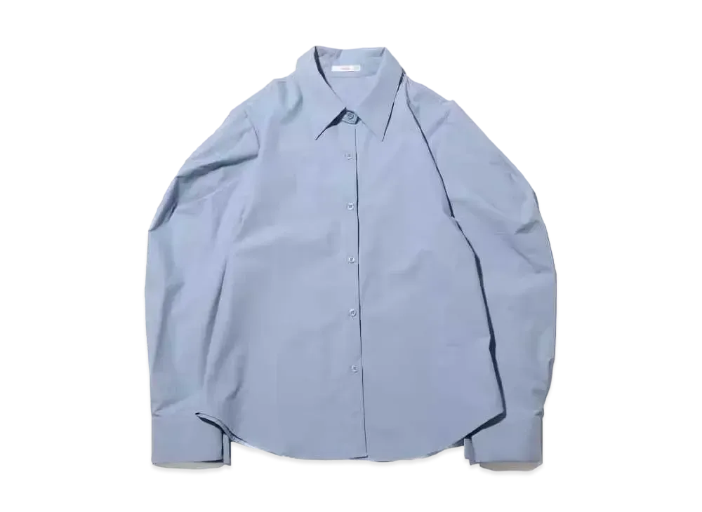 atmos pink Puff Sleeve Pastel Shirt "Blue"